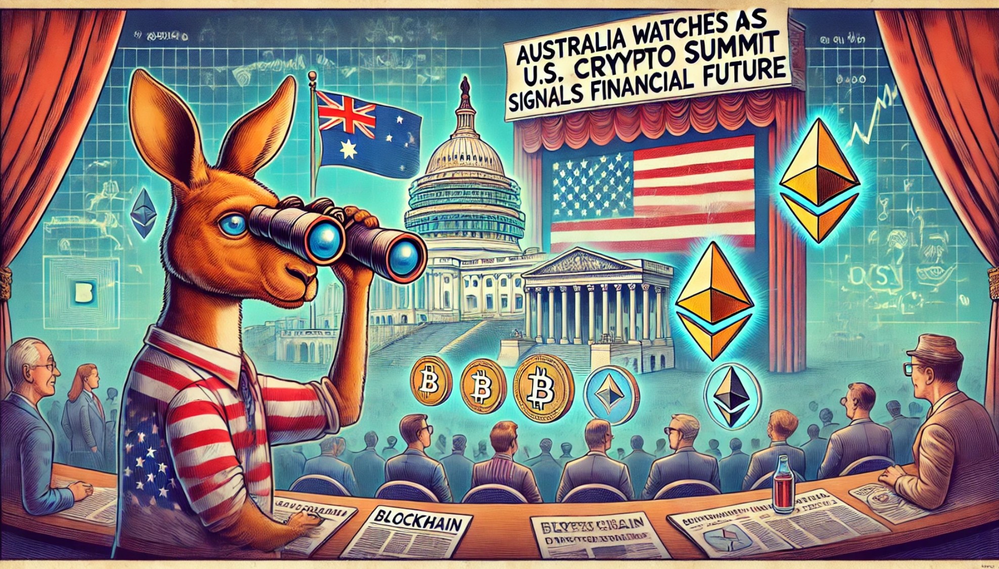Australia Watches as U.S. Crypto Summit Signals Blockchain’s Financial Future